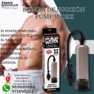 BOMBA DE VACIO-DESARROLLO VIRIL-POTENCIADOR SEXUAL-PUMP WORX-SEXSHOP LIMA 971890151